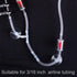 SLSON 30 Pack Aquarium Suction Cup Clips, Airline Tube Holders for Fish Tank Hose
