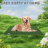 Tray,32"*38" KOOLTAIL Dog Grass Pad with Washable Pee Pads for Puppy Potty Soft Artificial Turf Multipurpose Reusable