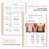 Fitness Workout Journal for Women & Men, A5 (5.5" x 8.2") Workout Log Book Planner for Tracking Wellness Goals.