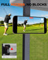 A2C Gray(2 Pack)) Alloy Magnetic Golf Cart Phone Holder for MagSafe iPhone, Unique Golf Gifts for Men Golfers Dad