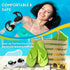 Hearprotek 2 Pairs Ear Plugs for Swimming, Reusable Custom-fit Swim Water Earplugs for Adults, Black