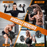 Yes4All Standard 1" Cast Iron Weight Plate, Ideal for Strength Training, Multiple Weights Available