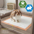 100 Count 22 24 6-Layer MED PRIDE Dog Training Pads with Attractant, Disposable Puppy Pee Pads, x in, Ultra Absorbent