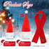 Rypet Dog Santa Hat and Scarf, Christmas Costumes for Large Dogs, Pet Santa Hat and Christmas Scarf