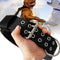 Large Dog Collar, Black Heavy Duty for Giant Breed Dogs, 2 inch Wide with Handle, Strong Nylon and Stainless Hardware