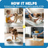 200 Count 23"x23" 6-Layer Pack (100 100 Dog Training Pads - Leak-Proof Puppy Pee Pads, Super Absorbent Potty Pads
