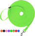 Hi Kiss Dog Obedience Recall Training Lead, 15ft to 100ft, Great for Training, Play, Camping, or Backyard