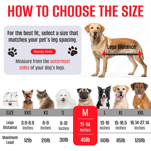 Hammock Trimming Hammock Spacing:11-14)/Max W:45lb) Dog Grooming for Dogs Dog Restraint for Nail with Pet Nail Clipper