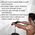 Yes4All Wrist and Forearm Blaster - Wrist Roller & Forearm Roller for Training, Fits 1-inch Standard & 2-inch Olympic