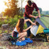 CebraBounze 14.6 inches 210 lbs Travel Folding Camping Stool, Tripod Chair and Maximum weight Outdoor Portable Party