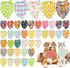 Whaline 36Pcs Spring Dog Bandana Triangle Pet Scarf Adjustable Double-Sided Puppy Neckerchief