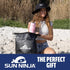 Sun Ninja Floating Dry Bag Cooler, Waterproof Outdoor Cooler with Padded Shoulder Strap, 20L