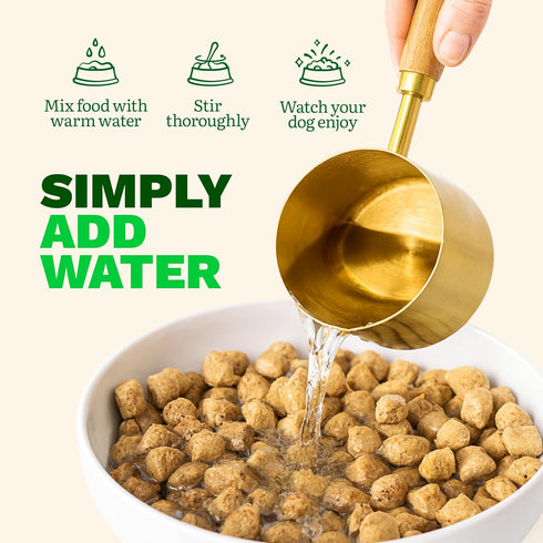 100% 16oz Get Joy Freeze Dried Raw Beef Meal, High Protein Grain Free, Dry Dog Food Meal Mixer and Topper