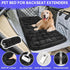 (50"x24.6") Dog Car Bed Mat, Non-Slip Backseat Extender Pet Blanket, Plaid Dog Bed for SUVs, Sedans & Trucks