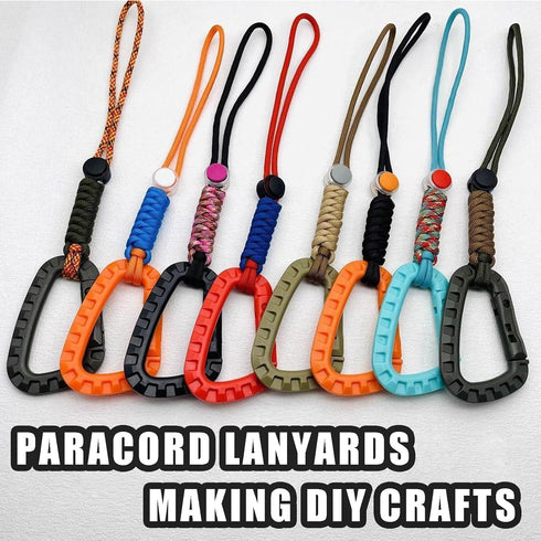 Tactical Gear Clips Plastic Carabiner Keychain Clip D-Rings for Backpack Molle System Bag Key Chain