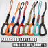Tactical Gear Clips Plastic Carabiner Keychain Clip D-Rings for Backpack Molle System Bag Key Chain