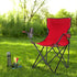 MRFJZH Small Camping Chair with Cup Holder and Carry Bag Heavy Duty Folding