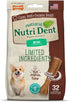 Nylabone Nutri Dent Dog Dental Chews, Filet Mignon Flavor, Mini, 32 Count