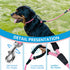 Braided Rope Dog Leash, Traction Walking Training Lead for Medium/Large Dogs (1/2", 2FT, Pink)