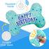 PrimePets Dog Birthday Toys, 3 Pack Plush Crinkle Squeaky Toys, Birthday Party Supplies for Small Medium Large Dogs