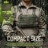 WYNEX Tactical Chest Rig Pack for Men - Running Chest Bag with Front Loop for Hunting and Outdoor EDC