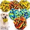 SHARLOVY Dog Chew Toys for Aggressive Chewers, Heavy Duty Balls for Large Dogs, Tough Twisted Dental Cotton Rope Toy