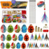 Dovesun Fishing Lure Making Kit DIY Spinner Making Kit, Inline Spinner Baits
