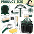 12 Sets Abbylike Piece Horse Grooming Kit with Organizer Tote Bag Brush for Derby Day Show Horses Professional Tools