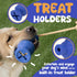 Dog Tug Toy with Rope, Treat Dispensing Dog Toy for All Sizes, Fun Rubber Toy with Tug-A-War Shape
