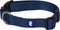 Blueberry Pet Essentials Large Dog Collar, Adjustable Classic Solid Color Nylon Collar for Large Dogs, True Navy