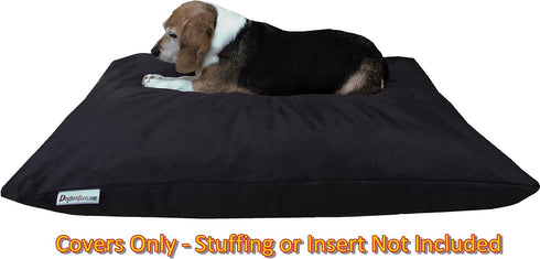 DIY Pet Bed Pillow Duvet Oxford Cover + Waterproof Internal Case for Medium Dog/Cat 36"X29" - After Dark Color