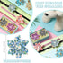 6 Pcs Dog Collar Flowers Accessory Removable Dog Collar Bow Attachment Floral Embellishment for Small Medium Large Dogs and Cats Pet Collars(Classic)