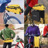 MOSISO Bike Rack Bag with 2 Removable Panniers, Waterproof Trunk Cooler Storage Bag for Bicycle Rear Seat