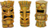 Pen-Plax RRT1A 1 Piece Aquarium Decorative Tiki's Assorted Resin Ornament, Small/4" by Penn-Plax