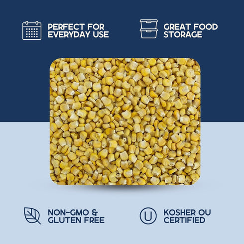 100% Harmony House Premium Sweet Corn Freeze-Dried - Natural, Healthy Snack Foods