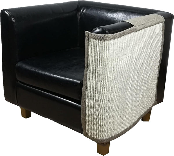 Cat Scratcher Couch, Natural Sisal Furniture Protection, Corner Cat Scratcher for Couch and Chair, Easy Installation