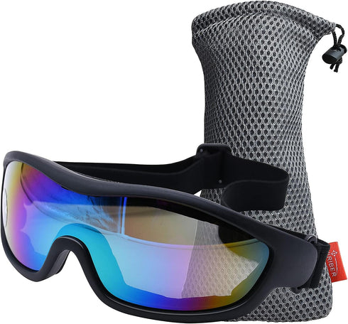 Viriber Motorcycle Goggles - UV Protective Dust-proof Tactical Sunglasses (Colorful)