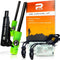 Rainier Rugged 5-in-1 Glow-in-The-Dark Fire Starter Kit - Compact Portable Hiking, Camping, Trekking, Emergency