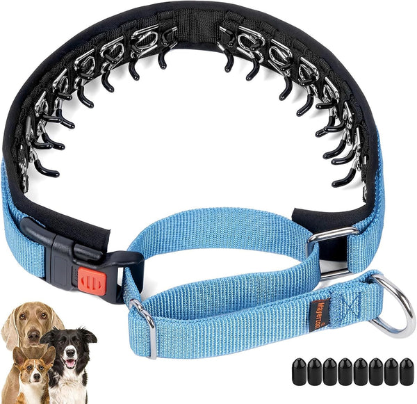 Mayerzon No Pull Dog Collar, Martingale Collar for Small Medium Large Dogs, Heavy Duty Nylon for Training