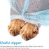 Trimming SUPVOX Adjustable Breathable Cat Bathing Bag with Muzzle for Grooming Nail and Shower Safety