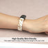 Wongeto Bands for Fitbit Luxe/Luxe SE, Resin Wristband Strap with Stainless Steel Buckle Replacement Accessories