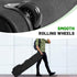 Padded Golf Travel Bags with Wheels, Soft Sided Foldable Covers for Airlines, 900D Heavy Duty Oxford Protection