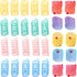 30 Pack SunGrow Cat Coil Springs, Feline Entertainment for Indoor Kitten, Plastic and Woven Colorful Wire Tube, Pet