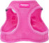 Downtown Pet Supply Step in Dog Harness for Small Dogs | Adjustable No Pull Harness, Pink with Padded Mesh Fabric