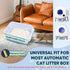 NXPPYY 160 Count 25.98" 11.81" Cat Litter Box Liners Compatible with Cumrige & Fsitego & Fumoi Self Cleaning Litter