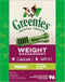 Greenies Weight Management Teenie Natural Dog Dental Care Chews - 27 oz Pack (96 Treats)