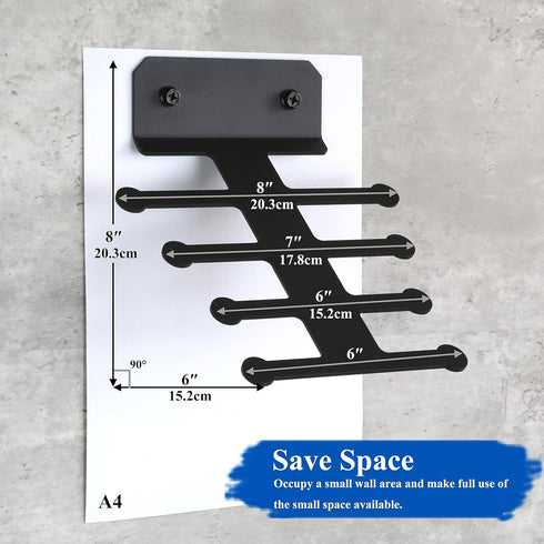 Resistance Rack Band Storage Hanger - Gym Equipment Organizer for Pull Up Bands and Jump Ropes