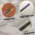 Room Groom PET Carpet Rake and Groomer - Telescoping 54 Inch Adjustable Handle for Rugs and Artificial Turf, Purple Grip
