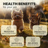 Billion Pets - Hemp Oil for Dogs and Cats - Helps with Anxiety, Pain, Stress, Sleep, Arthritis, Seizures Relief - Hip