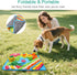 15.4 15.4'' ORIA Snuffle Mat for Dogs, x Slow Feeder Mat for Mental Stimulation, Foraging Training & Anxiety Relief